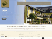 Tablet Screenshot of gasthof-sauer.at